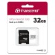 Transcend 32GB Micro SD UHS-I U1-Class-10-Memory Card with Adapter (TS32GUSD300S-A)